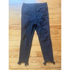 Black Label Distressed Jeans